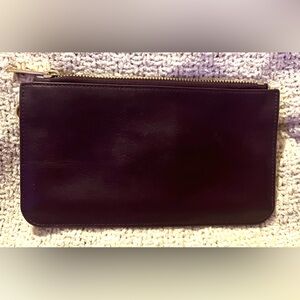 EUC: Pop & Suki Burgundy Wristlet/Wallet/Pouch - no longer available